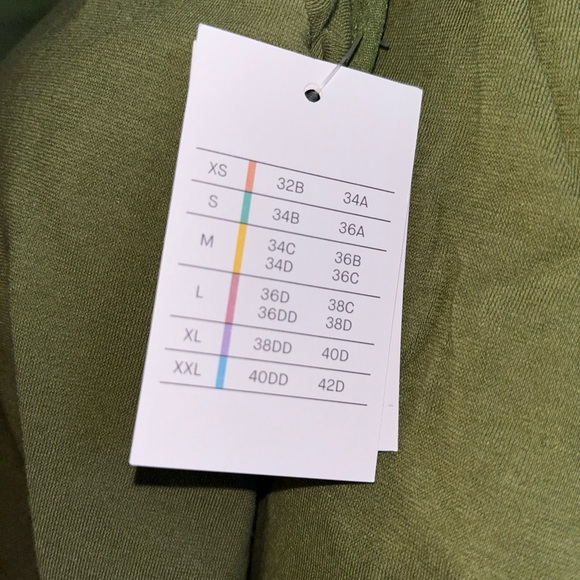 Women's Cotton Seamess Brami - Auden™ Sz Large - Picture 4 of 4